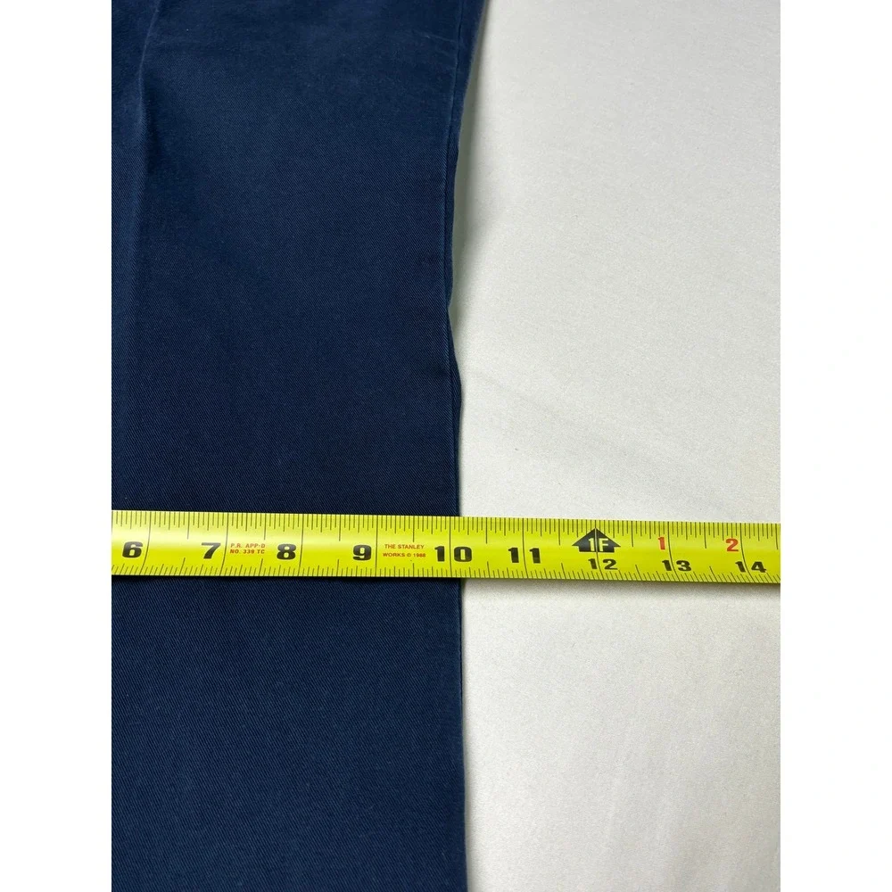Polo‎ Ralph Lauren Mens Classic Fit Chino Pants Navy Blue 100% Cotton 42x27
